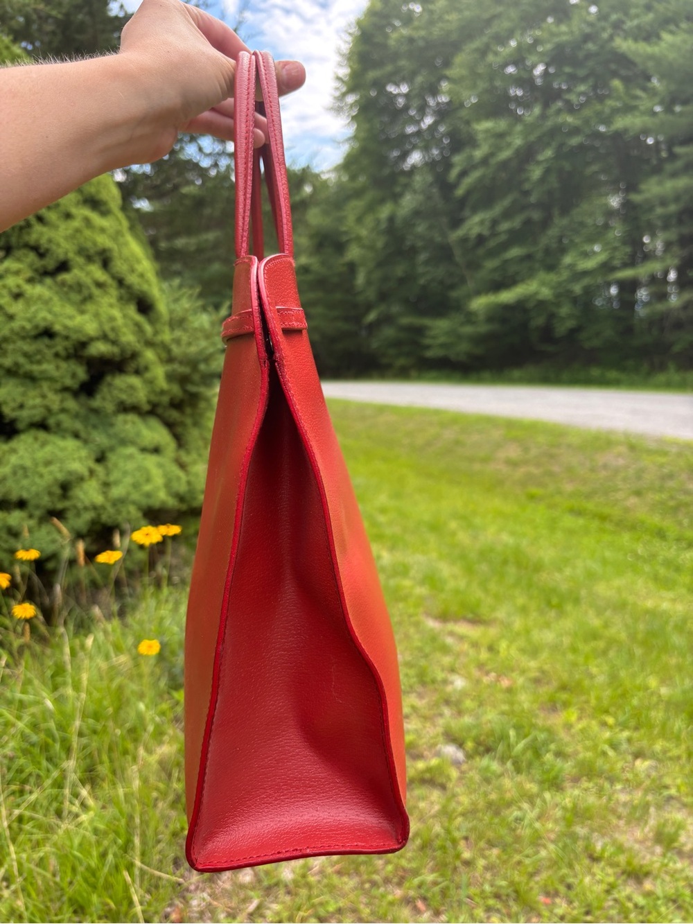 Furla Leather Crossbody Tote Bag - Picture 12 of 17